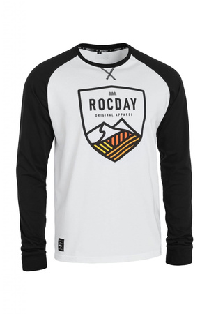 Rocday Long Sleeve Crest czarny / biały M