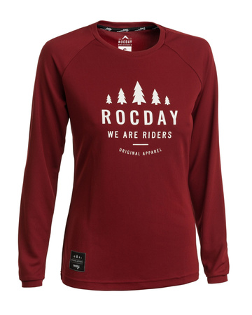 Rocday damska Bluza PATROL WMN czerwony XL