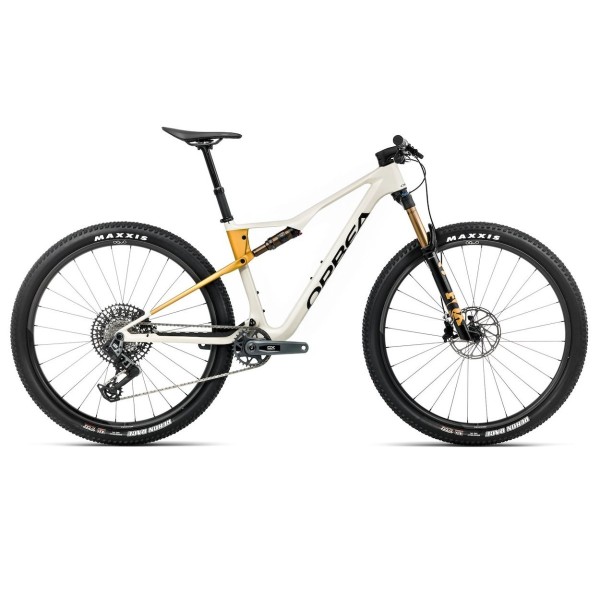 Orbea rower MTB OIZ M10 AXS S White-Yellow