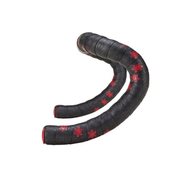 Owijka Supacaz Super Sticky Kush - Galaxy - Red Stars + Ano Red Plugs