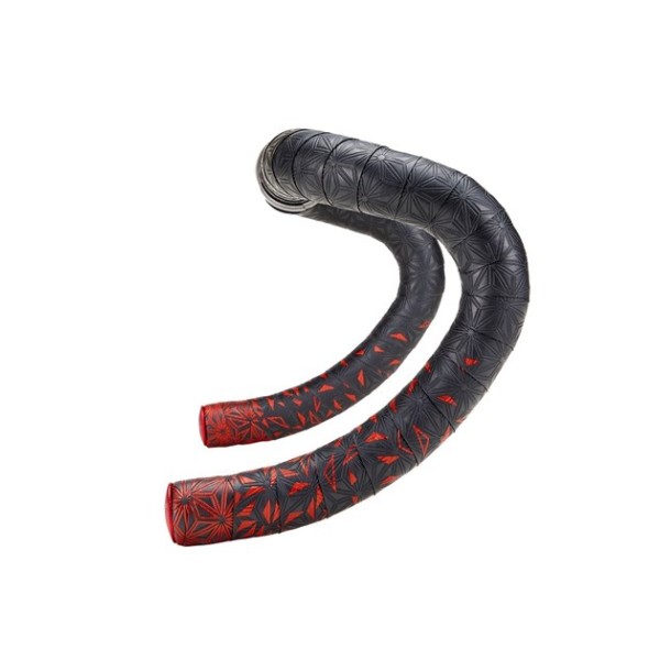 Owijka Supacaz Super Sticky Kush - Star Fade - Red + Ano Red Plugs