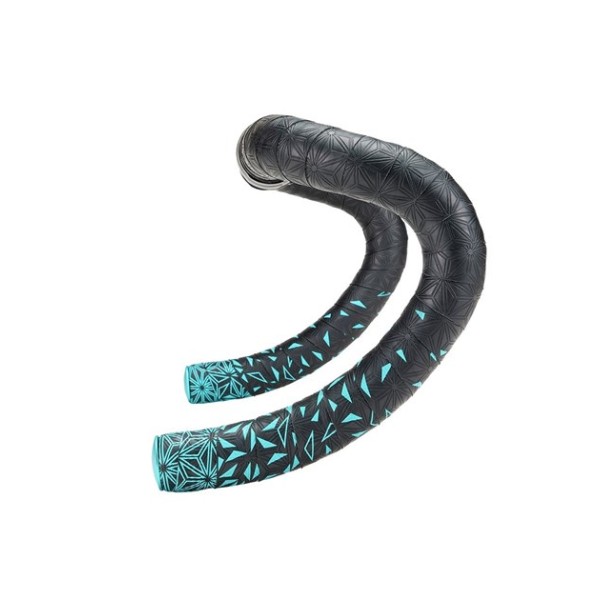 Owijka Supacaz Super Sticky Kush - Star Fade - Celeste + Ano Celeste Plugs