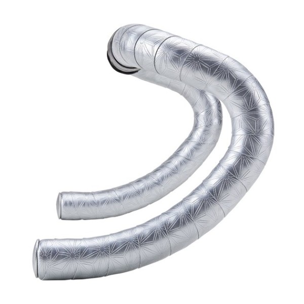 Owijka Supacaz Bling - Platinum + Ano Platinum Plugs