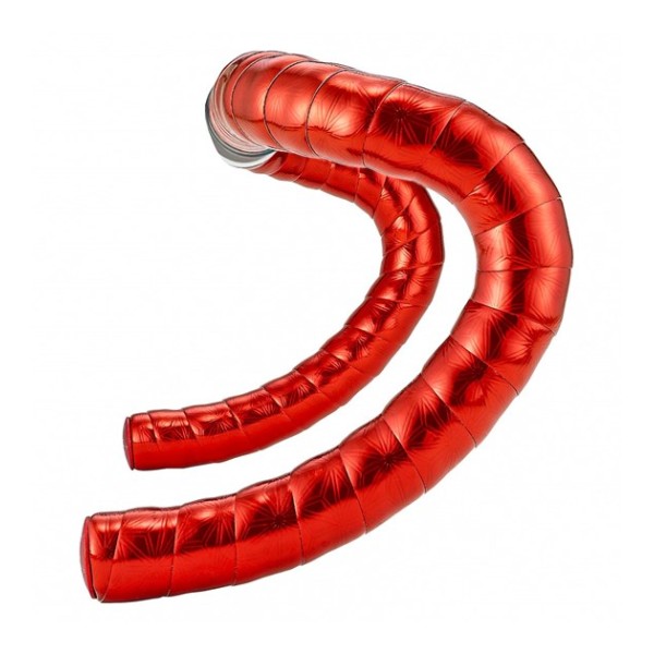 Owijka Supacaz Prizmatik - Red + Ano Red Plugs