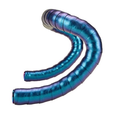 Owijka Supacaz Bling - Oil Slick + Oil Slick Plugs