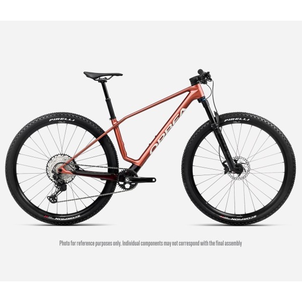 Orbea rower MTB ALMA M20 S Mars Red - Burgundy Red