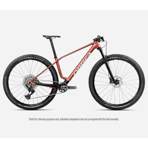 Orbea rower MTB ALMA M-PRO XL Mars Red - Burgundy Red