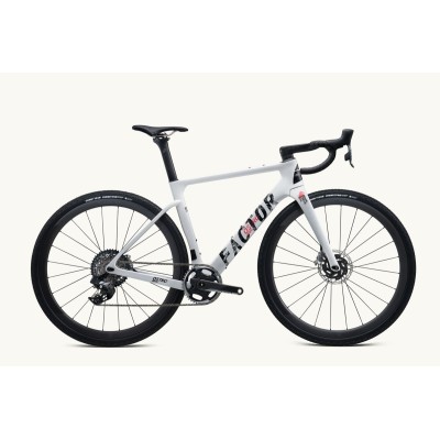 Rama FACTOR (Zestaw Premium) OSTRO GRAVEL r. 54, k. White Grunge