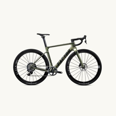 Rama FACTOR (Zestaw Premium) OSTRO GRAVEL UDH Disc k. Olive Green, r. 58