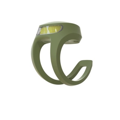 Lampa Knog Frog V3 przód zielony
