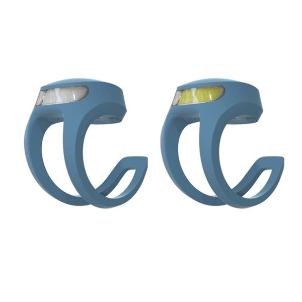 Lampa Knog Frog V3 Twinpack przód+tył granatowy