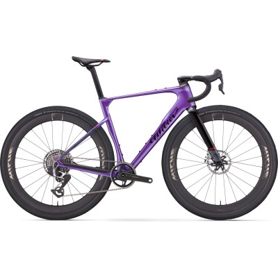 Rower Wilier RAVE SLR ID2 RIVAL XPLR E1 1X13 GRAFF ALLROAD XXL NEON PURPLE