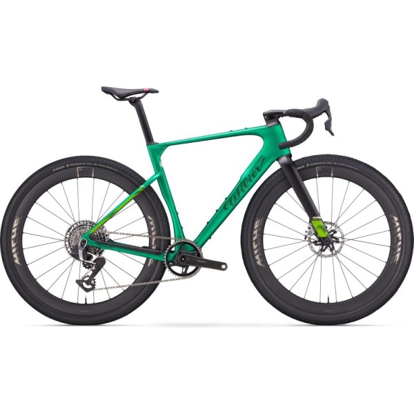 Rower Wilier RAVE SLR ID2 RED XPLR GRAFFAERO48 S PIXEL GREEN MATT
