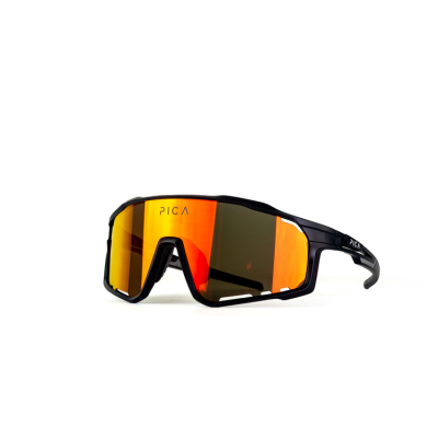 Okulary sportowe PICA STRIX czarne / 3 pary soczewek