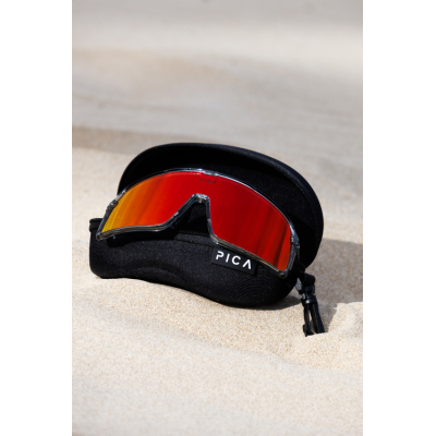 Okulary sportowe PICA OLOR czerwone fotochromowe