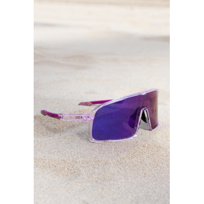 Okulary sportowe PICA OLOR purpurowe fotochromowe
