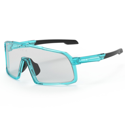 Okulary sportowe PICA OLOR turkusowe fotochromowe